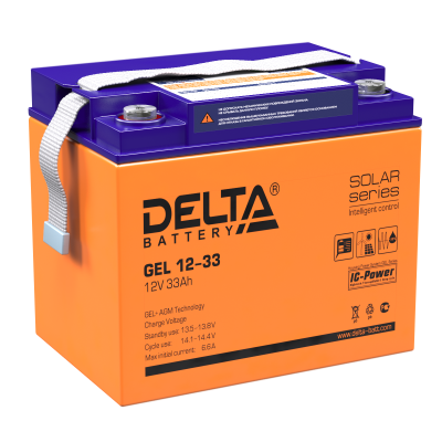 Аккумуляторная батарея Delta GEL 12-33