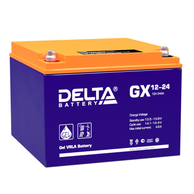 Аккумуляторная батарея Delta GX 12-24