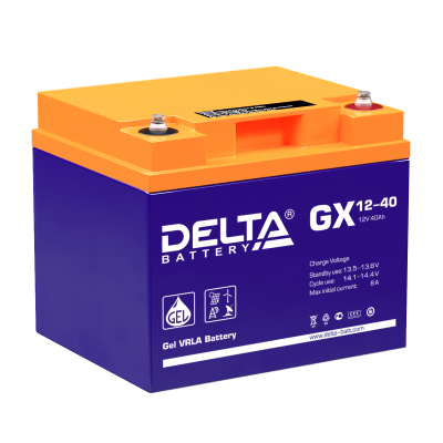 Аккумуляторная батарея Delta GX 12-40