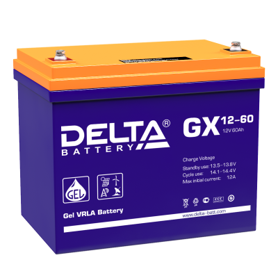 Аккумуляторная батарея Delta GX 12-60