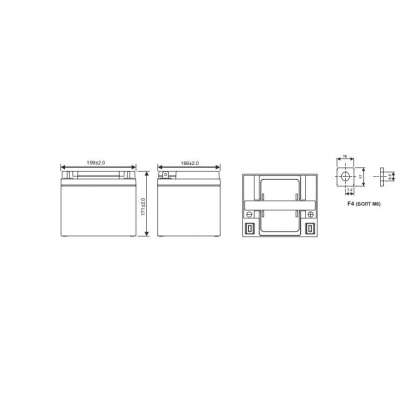 Аккумуляторная батарея WBR GP 12400