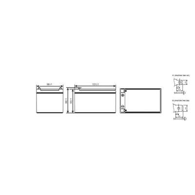 Аккумуляторная батарея WBR GP 12120